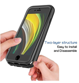 iPhone 6 / 6s | iPhone 6/6s - DELUXE™ Armor Safe Grip FULL COVER - Sort - DELUXECOVERS.DK