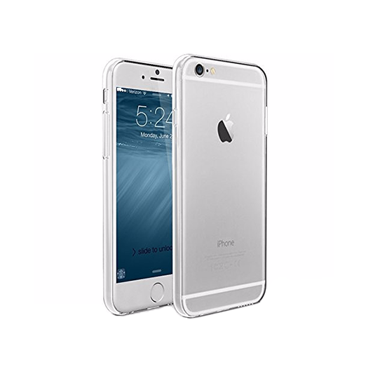 iPhone 6 / 6s | iPhone 6/6s - Premium 0.3 Silikone Cover - Gennemsigtig - DELUXECOVERS.DK