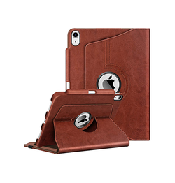 iPad Air 4/5 | iPad Air 4/5 (2020/2022) - Retro Diary™ Vintage 360° Onefold Læder Cover - Brun - DELUXECOVERS.DK