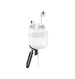 Airpods 1/2 | AirPods (1/2) | ImpactShield Vandtæt Cover V.2.0 - Hvid - DELUXECOVERS.DK