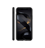 iPhone XR | iPhone XR - Novo Frosted Matte Slim Silikone Cover - Sort - DELUXECOVERS.DK