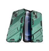 iPhone 13 | iPhone 13 - Eagle™ PRZ Stødsikkert Cover M. Kickstand - Emerald / Grøn - DELUXECOVERS.DK