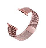 Apple Watch 42mm | Apple Watch (42/44/SE/45/46/49mm) - L'Empiri™ Milanese Loop - Rosa - DELUXECOVERS.DK
