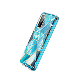 Samsung Galaxy S20+ | Samsung S20+(Plus) - UNIQ™ Marble Silikone Cover - Koboltblå - DELUXECOVERS.DK