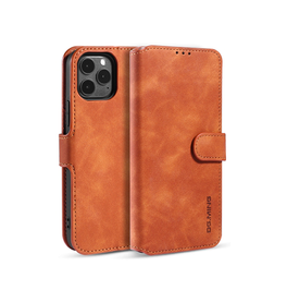 iPhone 11 Pro | iPhone 11 Pro - DG.MING™ Classical Læder Etui / Taske M. Pung - Brun - DELUXECOVERS.DK