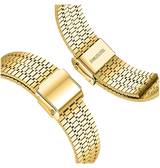 Apple Watch 42mm | Apple Watch (42/44/SE/45/46/49mm) - L'Empiri™ Marbella Rustfrit Stål Rem - Guld - DELUXECOVERS.DK