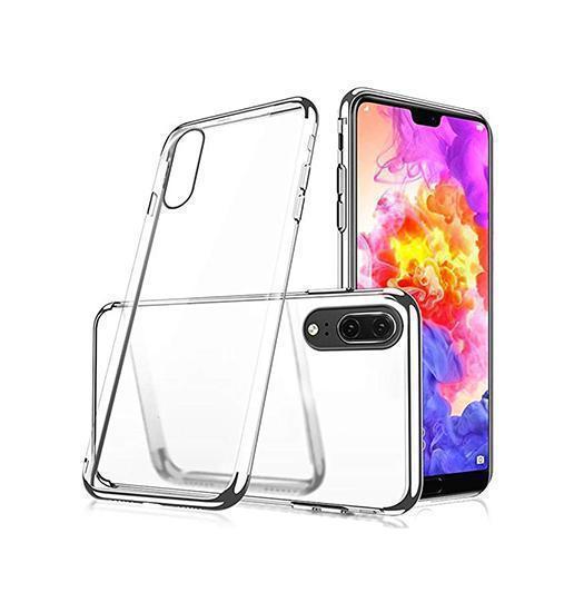 Huawei P20 Pro | Huawei P20 Pro - Valkyrie Silikone Hybrid Cover - Sølv - DELUXECOVERS.DK