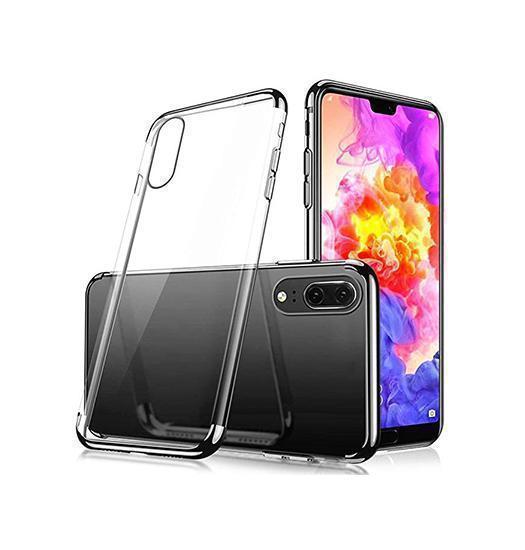 Huawei P20 | Huawei P20 - Valkyrie Silikone Hybrid Cover - Sort - DELUXECOVERS.DK