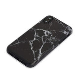 iPhone XS Max | iPhone XS Max - SPARKLE Laurent Marble Cover - Sort - DELUXECOVERS.DK