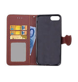 iPhone 7/8 Plus | iPhone 7/8 Plus - Reborn Leaf Wallet Etui M. Magnetlukning - Sort - DELUXECOVERS.DK