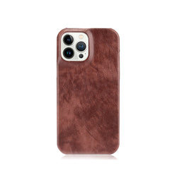 iPhone 13 Pro | iPhone 13 Pro - LUX™ Læder Bagside Cover - Brun - DELUXECOVERS.DK