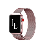 Apple Watch 42mm | Apple Watch (42/44/SE/45mm & Ultra) - L'Empiri™ Milanese Loop - Rosa - DELUXECOVERS.DK