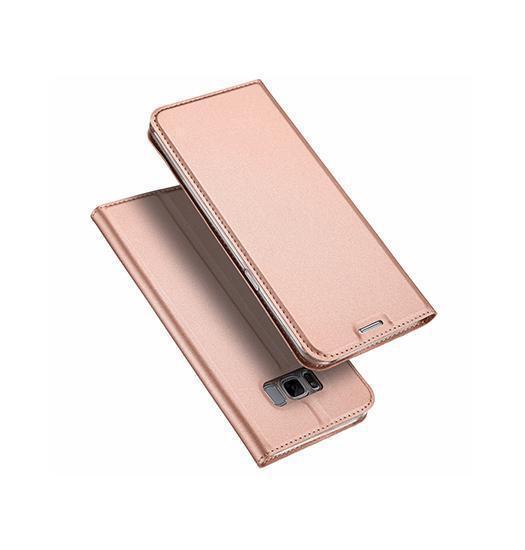 Samsung Galaxy S8 | Samsung Galaxy S8 - Vanquish Pro Series Flipcover Etui - Rosa Gold - DELUXECOVERS.DK