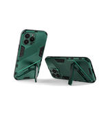 iPhone 13 Pro Max | iPhone 13 Pro Max - Eagle™ PRZ Stødsikkert Cover M. Kickstand - Emerald / Grøn - DELUXECOVERS.DK