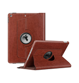 iPad 7/8/9 | iPad 10.2" 7/8/9 (2019/2020/2021) Retro Diary™ Vintage 360° Onefold Læder Cover - Brun - DELUXECOVERS.DK