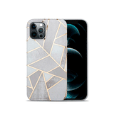 iPhone 12 Pro Max | iPhone 12 Pro Max - DELUXE™ Marble  Silikone Cover - Carrara - DELUXECOVERS.DK