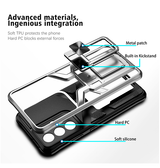 Samsung Galaxy S21 Ultra | Samsung Galaxy S21 Ultra  - Deluxe™ Håndværker Cover M. Kickstand - Grå - DELUXECOVERS.DK