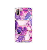 iPhone XS Max | iPhone XS Max - UNIQ™ FULL 360° Marble Silikone Cover - LIlla - DELUXECOVERS.DK