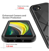 iPhone 7 / 8 / SE (2020/2022) | iPhone 7/8/SE(2020/2022) - DELUXE™ Armor Safe Grip FULL COVER - Sort - DELUXECOVERS.DK