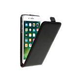 iPhone 7/8 Plus | iPhone 7/8 Plus - Diary Vertikal Læder FlipCover Etui - Sort - DELUXECOVERS.DK