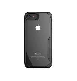iPhone 7 / 8 / SE (2020/2022) | iPhone 7/8/SE(2020/2022) - ImpactShield Hybrid Håndværker Cover - Sort - DELUXECOVERS.DK