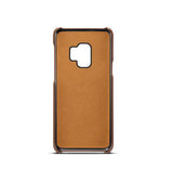 Samsung Galaxy S9 | Samsung Galaxy S9 - NX Design Læder Bagcover - Brun - DELUXECOVERS.DK