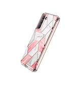 Samsung Galaxy S21+ | Samsung S21+(Plus) - UNIQ™ Marble Silikone Cover - Rose Pearl - DELUXECOVERS.DK