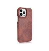 iPhone 13 Pro Max | iPhone 13 Pro Max - LUX™ Læder Bagside Cover - Brun - DELUXECOVERS.DK