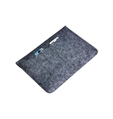 Macbook Sleeve | MacBook Air 11" - Melange™ Filt / Stof Sleeve - Sort - DELUXECOVERS.DK