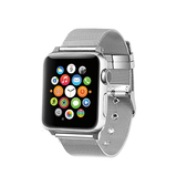 Apple Watch 42mm | Apple Watch (42/44/SE/45mm & Ultra) - Milanese Original Loop Rem / Urrem - Sølv - DELUXECOVERS.DK