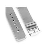Apple Watch 38mm | Apple Watch (38/40/SE/41/42mm) - Milanese Classic Loop / Rem - Sølv - DELUXECOVERS.DK