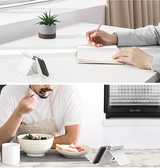 Mobil Stander | DelX S1 Holder i Foldbar Design til Smartphone & Tablet - Hvid - DELUXECOVERS.DK