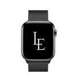 Apple Watch 42mm | Apple Watch (42/44/SE/45mm & Ultra) - L'Empiri™ Milanese Loop - Sort - DELUXECOVERS.DK