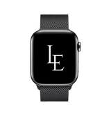 Apple Watch 38mm | Apple Watch (38/40/SE/41/42mm) - L'Empiri™ Milanese Loop - Sort - DELUXECOVERS.DK