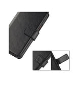 Samsung Galaxy S8 | Samsung Galaxy S8 - Vintage 2-In-1 Læder Etui M. Aftageligt Cover - Sort/Grå - DELUXECOVERS.DK