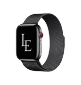 Apple Watch 38mm | Apple Watch (38/40/SE/41/42mm) - L'Empiri™ Milanese Loop - Sort - DELUXECOVERS.DK