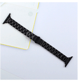 Apple Watch 38mm | Apple Watch (38/40/SE/41/42mm) - L'Empiri™ Thin Stål Urlænke - Sort - DELUXECOVERS.DK