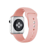 Apple Watch 42mm | Apple Watch (42/44/SE/45/46/49mm) -  PRO+ Silikone Sportsrem - Pink Sand - DELUXECOVERS.DK