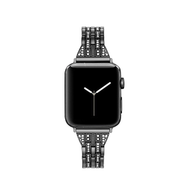 Apple Watch 38mm | Apple Watch (38/40/SE/41mm) - Koh-i-Noor Dame Urlænke - Sort - DELUXECOVERS.DK