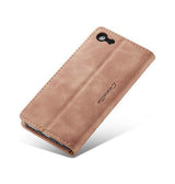 iPhone 6 Plus / 6s Plus | iPhone 6/6s Plus - CaseMe™ Noble Læder Etui / Pung - Brun - DELUXECOVERS.DK
