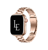 Apple Watch 42mm | Apple Watch (42/44/SE/45mm & Ultra) - L'Empiri™ Thin Rustfrit Urlænke - Rosegold - DELUXECOVERS.DK