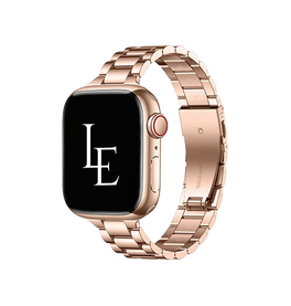 Apple Watch 42mm | Apple Watch (42/44/SE/45/46/49mm) - L'Empiri™ Thin Stål Urlænke - Rosegold - DELUXECOVERS.DK