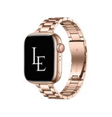 Apple Watch 38mm | Apple Watch (38/40/SE/41/42mm) - L'Empiri™ Thin Stål Urlænke - Rosegold - DELUXECOVERS.DK