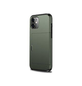 iPhone 11 | iPhone 11 - Deluxe™ Håndværker Cover M. Kortholder - Army - DELUXECOVERS.DK