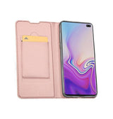 Samsung Galaxy S10+ | Samsung Galaxy S10+ (Plus) - Vanquish Pro Series Flipcover Etui - Rose - DELUXECOVERS.DK