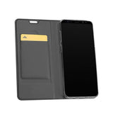 Samsung Galaxy S9+ | Samsung Galaxy S9+ (Plus) - Vanquish Pro Series Flipcover Etui - Sort - DELUXECOVERS.DK