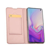 Samsung Galaxy S10 | Samsung Galaxy S10 - Vanquish Pro Series Flipcover Etui - Rose - DELUXECOVERS.DK