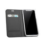 iPhone XS Max | iPhone XS Max - Vanquish Pro Series Flipcover Etui - Sort - DELUXECOVERS.DK