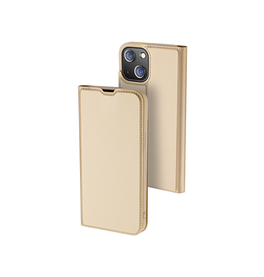 iPhone 14 Max | iPhone 14 Plus - Vanquish Pro Series Flipcover Etui - Guld - DELUXECOVERS.DK