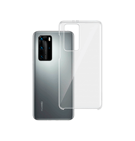 Huawei P40 Pro | Huawei P40 Pro - Ultra-Slim Silikone Cover - Gennemsigtig - DELUXECOVERS.DK